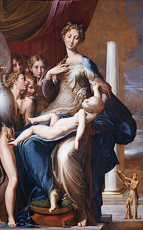 Parmigianino_-_Madonna_dal_collo_lungo_-_1535-40